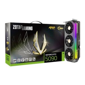 ZOTAC NVIDIA GeForce RTX 5090 AMP Extreme INFINITY 32GB RGB Blackwell Graphics Card