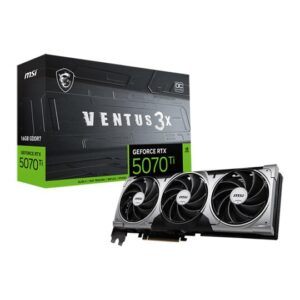 MSI NVIDIA GeForce RTX 5070 Ti 16GB VENTUS 3X OC Blackwell Graphics Card