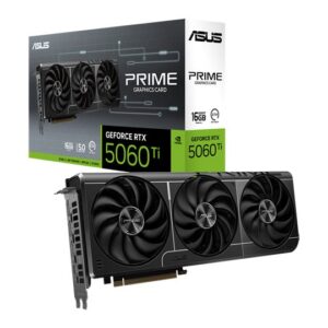 ASUS PRIME NVIDIA GeForce RTX 5060 Ti 16GB Blackwell Graphics Card