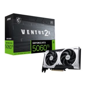 MSI NVIDIA GeForce RTX 5060 Ti 8GB VENTUS 2X OC PLUS Blackwell Graphics Card