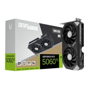 ZOTAC NVIDIA GeForce RTX 5060 Ti Twin Edge OC 8GB Blackwell Graphics Card