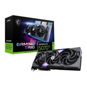MSI NVIDIA GeForce RTX 5070 Ti 16GB GAMING TRIO OC Blackwell Graphics Card