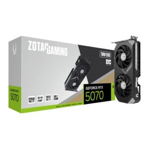 ZOTAC NVIDIA GeForce RTX 5070 Twin Edge OC 12GB Blackwell Graphics Card