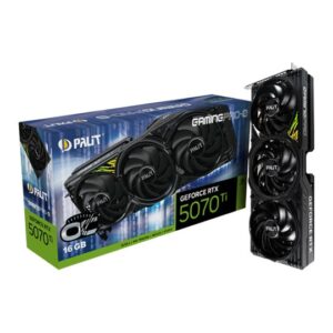 PALIT NVIDIA GeForce RTX 5070 Ti 16GB GamingPro-S OC Blackwell Graphics Card