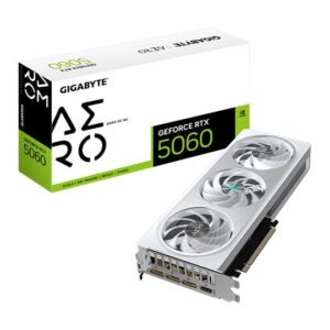 Gigabyte NVIDIA GeForce RTX 5060 AERO OC 8GB Blackwell Graphics Card