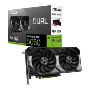 ASUS NVIDIA GeForce RTX 5060 DUAL 8GB Blackwell Graphics Card