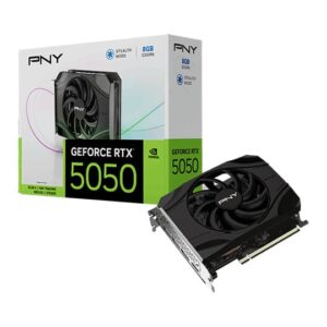 PNY NVIDIA GeForce RTX 5050 SINGLE FAN 8GB Blackwell Graphics Card