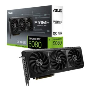 ASUS PRIME NVIDIA GeForce RTX 5080 16GB EVO OC Blackwell Graphics Card